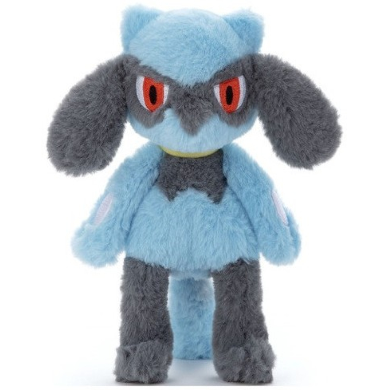 Officiële Pokemon knuffel Riolu KutaKutaTatta 22cm Takara tomy (Small)